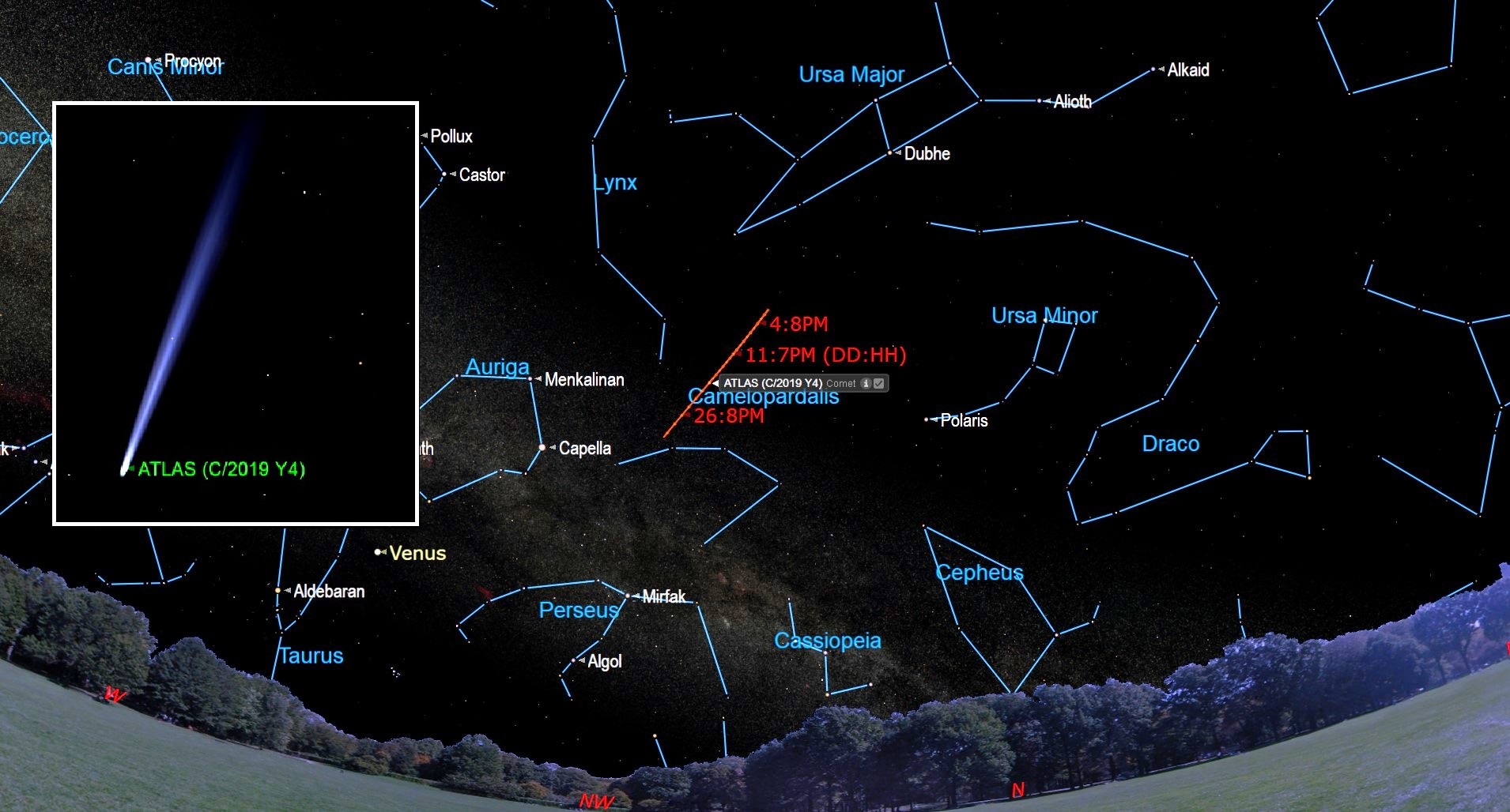 Bright Comet ATLAS could blaze into view this month | Space