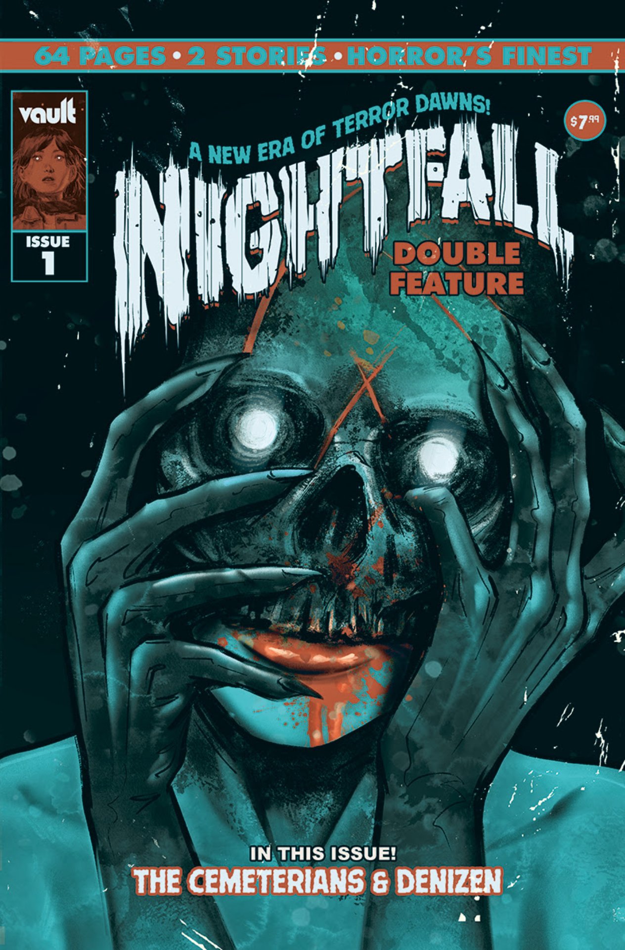 Nightfall: Double Feature #1 cover by Skylar Patridge