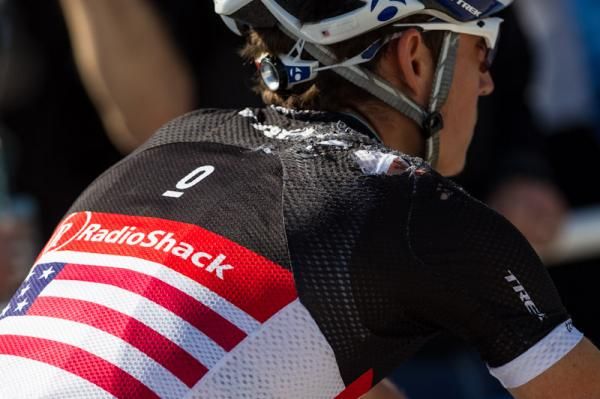 Matthew Busche (Radioshack-Nissan) crossed the line a little banged up