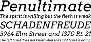 Arvo Italic, one of the best italic fonts