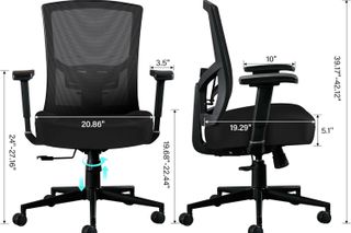 Blue Whale Big and Tall Office Chair 