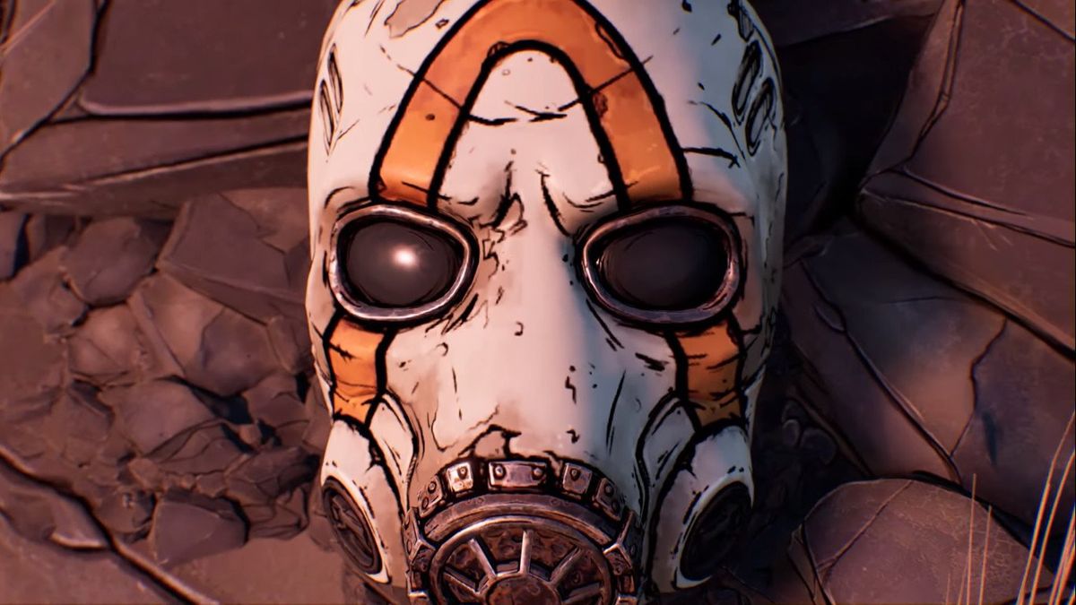 psycho mask from Borderlands 3