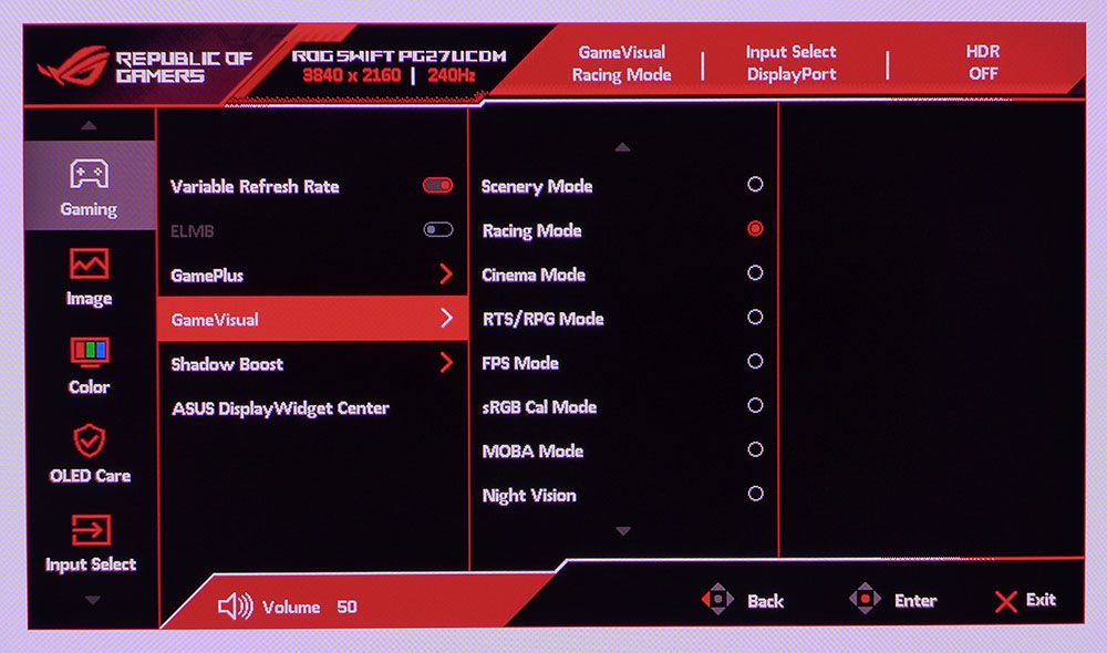 Asus ROG Swift PG27UCDM