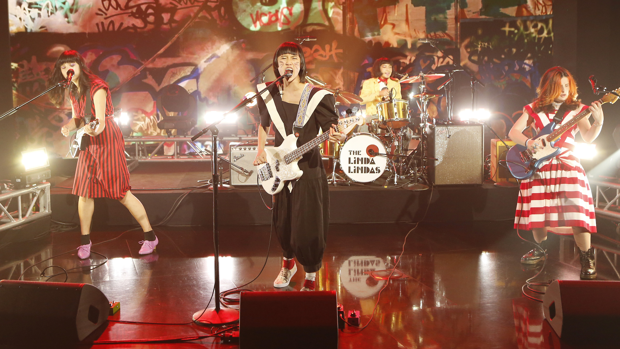 The Linda Lindas perform on 'Jimmy Kimmel Live!'