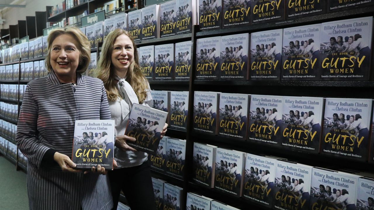 Hillary And Chelsea Clinton Promote Their New Book &quot;The Book of Gutsy Women&quot; In New York