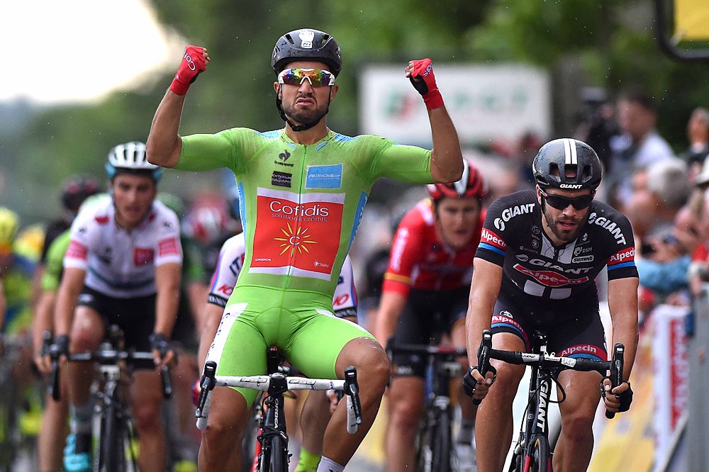 Nacer Bouhanni (Cofidis) wins stage 4