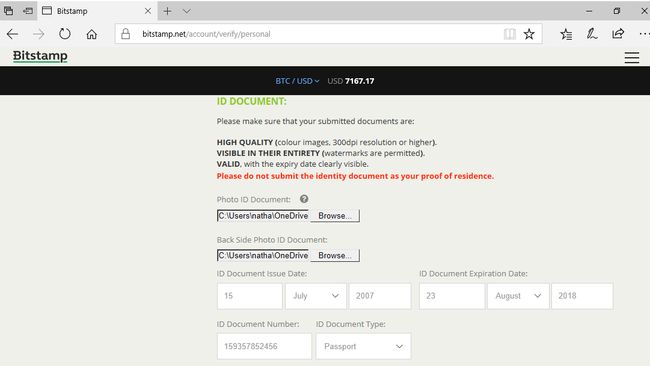 how to purchase on bitstamp