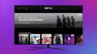 HBO Max interface