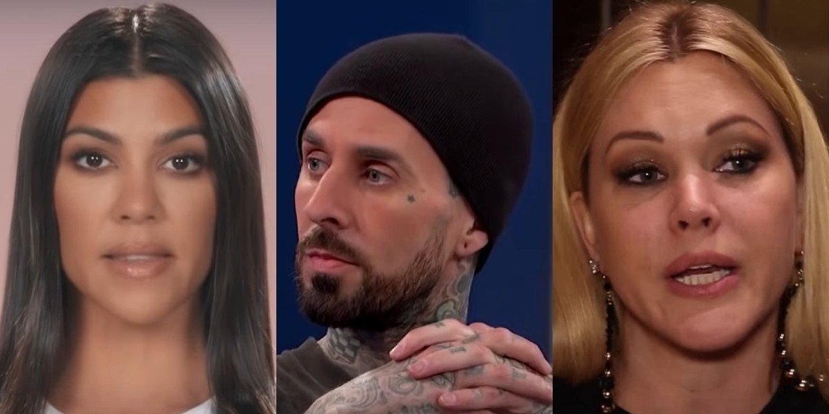 Kourtney Kardashian, Travis Barker and Shanna Moakler