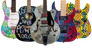 ArtReach Art Guitar auction 