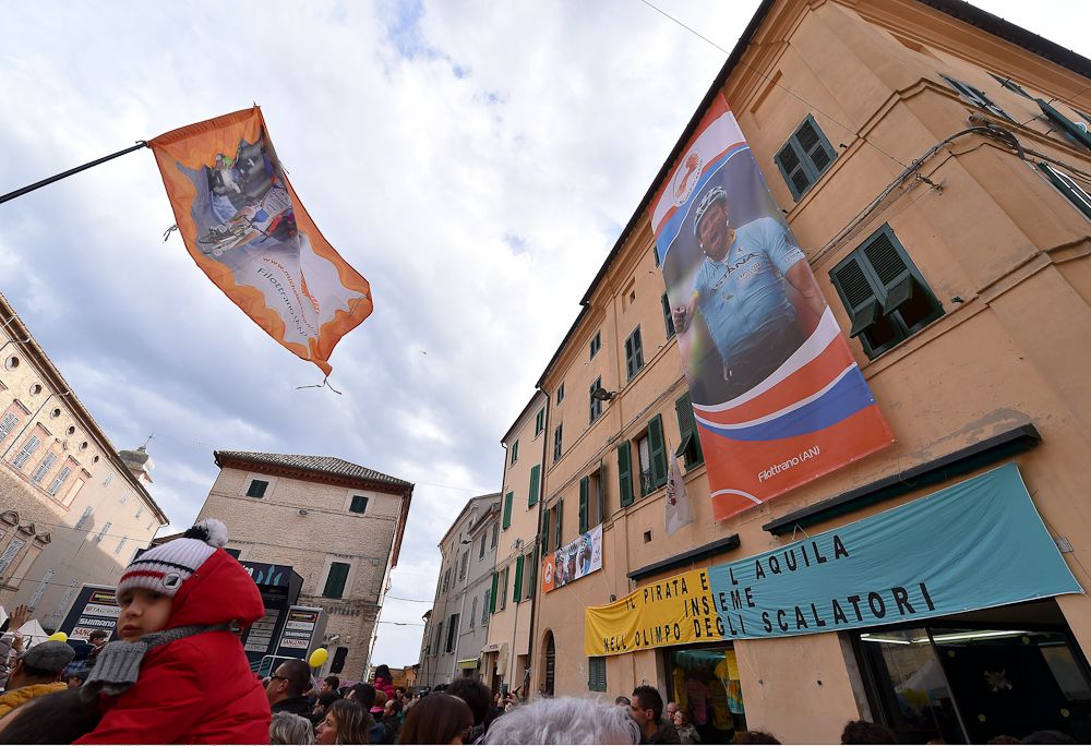 Filottrano went all out to honour Michele Scarponi