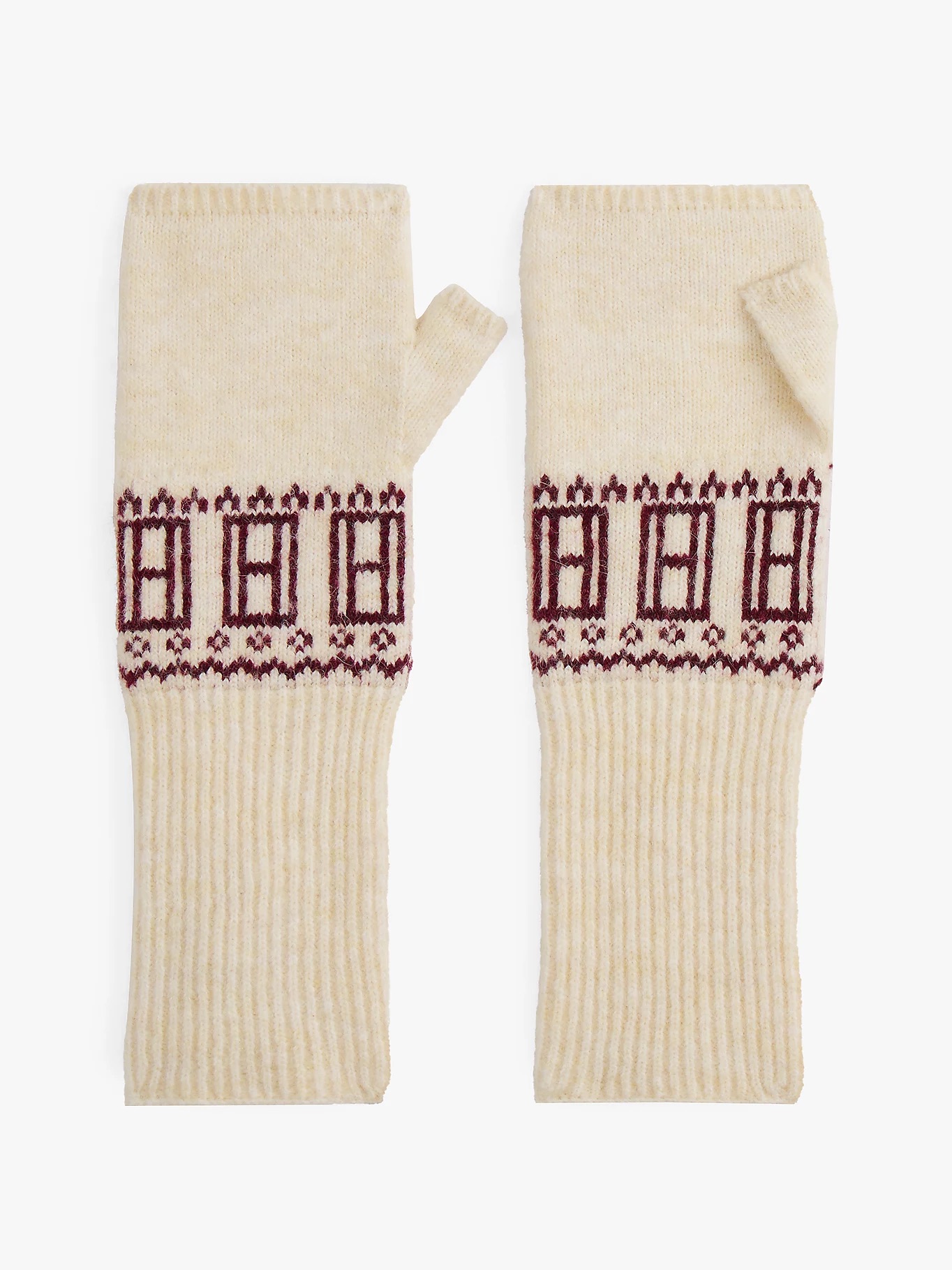 Leather Mid Length Gloves