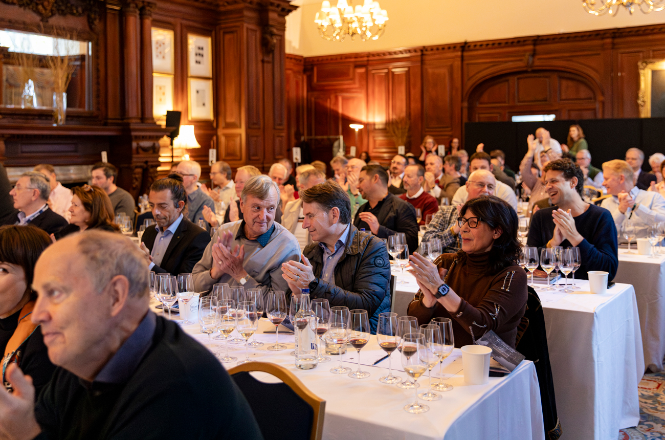 The audience for the Ch&amp;acirc;teau Smith Haut Lafitte masterclass at Decanter's London Fine Wine Encounter