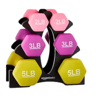 Amazon Basics neoprene coated hexagon dumbbells: was $42.06, now $20.39 at Amazon