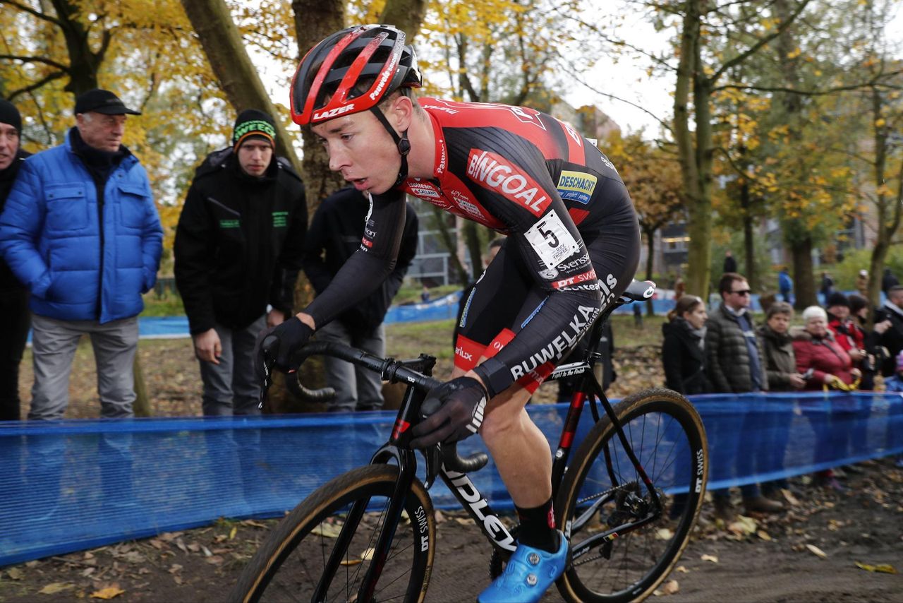 Laurens Sweeck (Pauwels Sauzen-Bingoal) rode strongly to take second at the 2019 Flandriencross