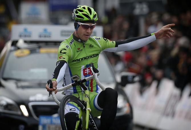 Peter Sagan (Cannondale) rides it in