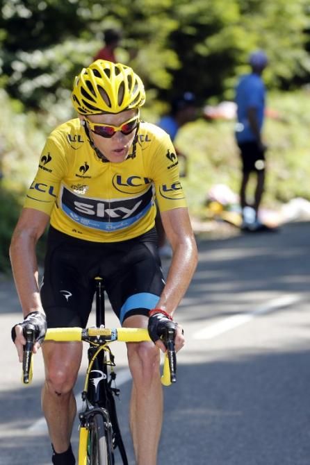 Chris Froome dispatched all but two of his rivals with this attack