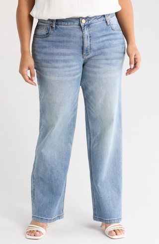 High Waist Wide Leg Jeans