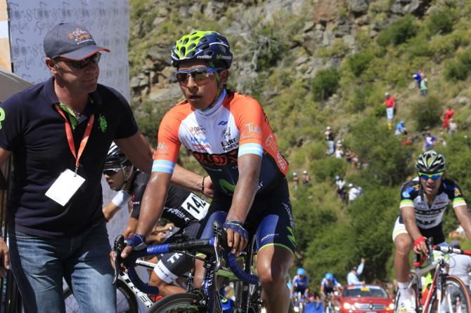 Nairo Quintana (Movistar) finished third on the mountain