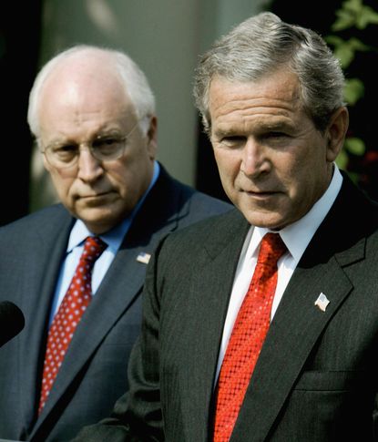 Dick Cheney and George Bush, 2004.