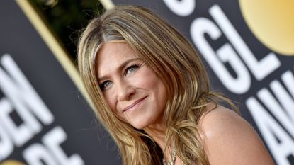 Jennifer Aniston attends the 77th Annual Golden Globe Awards at The Beverly Hilton Hotel on January 05, 2020 in Beverly Hills, California