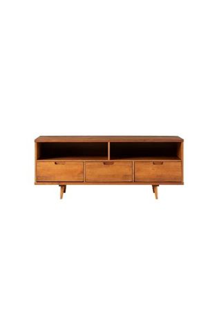 Middlebrook Alby 58-inch Mid-Century Solid Wood TV Console