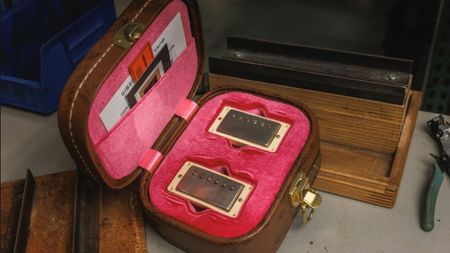 Gibson 1959 Humbucker Collector’s Edition Series 3: these Murphy Lab aged PAF replicas are limited to just 1000 units worldwide and ship in a brown pink fur-lined Lifton case just like the guitars.