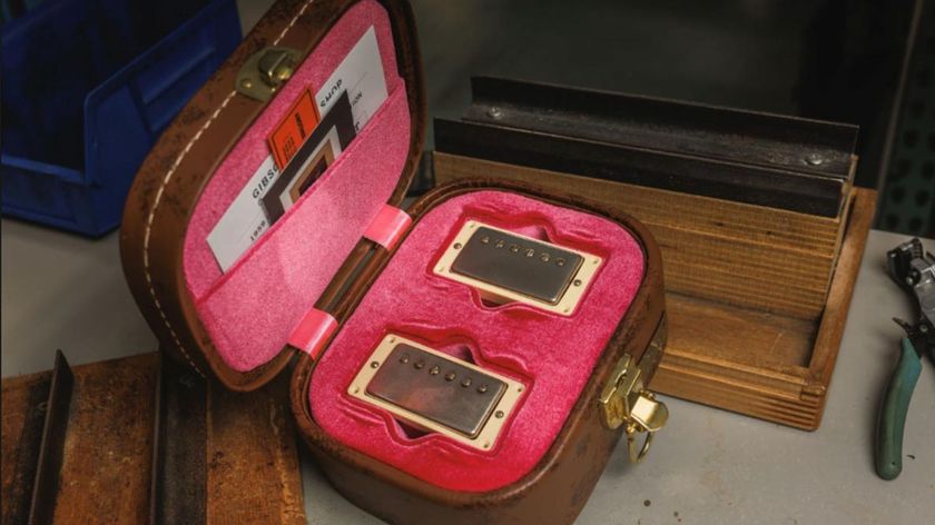 Gibson 1959 Humbucker Collector’s Edition Series 3: these Murphy Lab aged PAF replicas are limited to just 1000 units worldwide and ship in a brown pink fur-lined Lifton case just like the guitars.