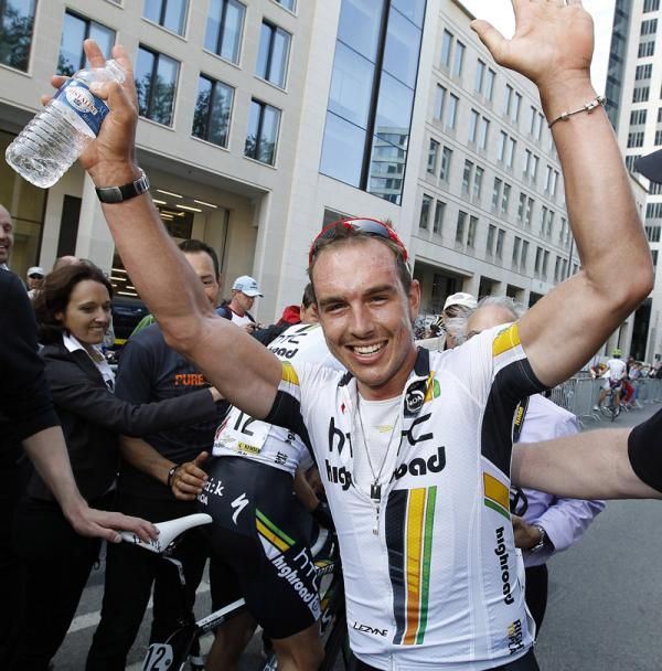Hands up: Degenkolb post race