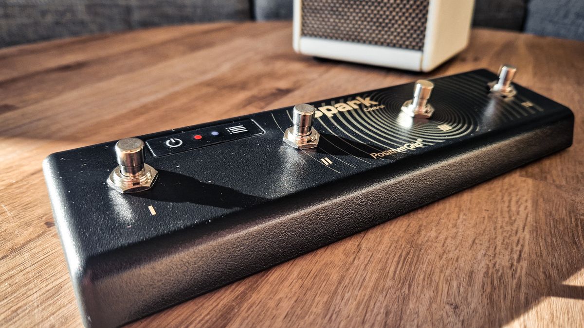 Positive Grid Spark Control footswitch review MusicRadar