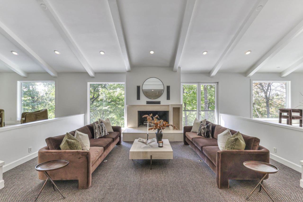 Interior of luxury home, Tennessee