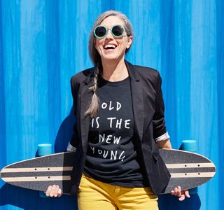 woman with skateboard Adobe Stock