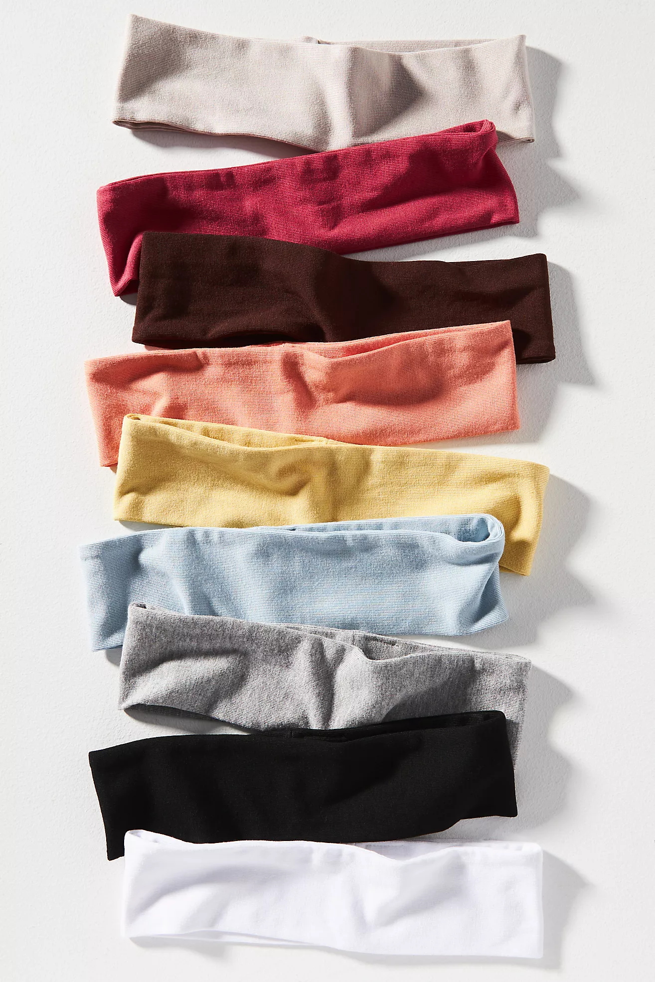 Jersey Stretch Headbands, Set of 3