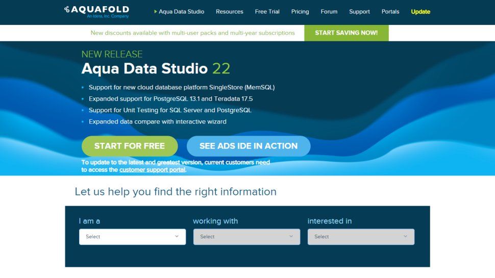 aqua data studio sql workbench