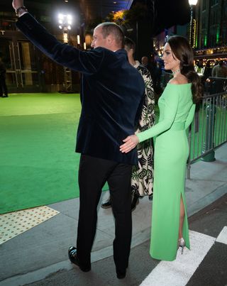 Prince William and Kate Middleton at the Earthshot Prize Awards