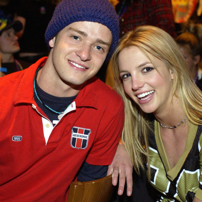 Britney Spears & Justin Timberlake Host Super Bowl Fundraiser at Planet Hollywood Times Square