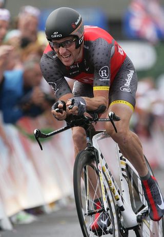 Lance Armstrong (Radioshack) took fourth on the day.