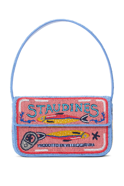 STAUD, Tommy Beaded Shoulder Bag