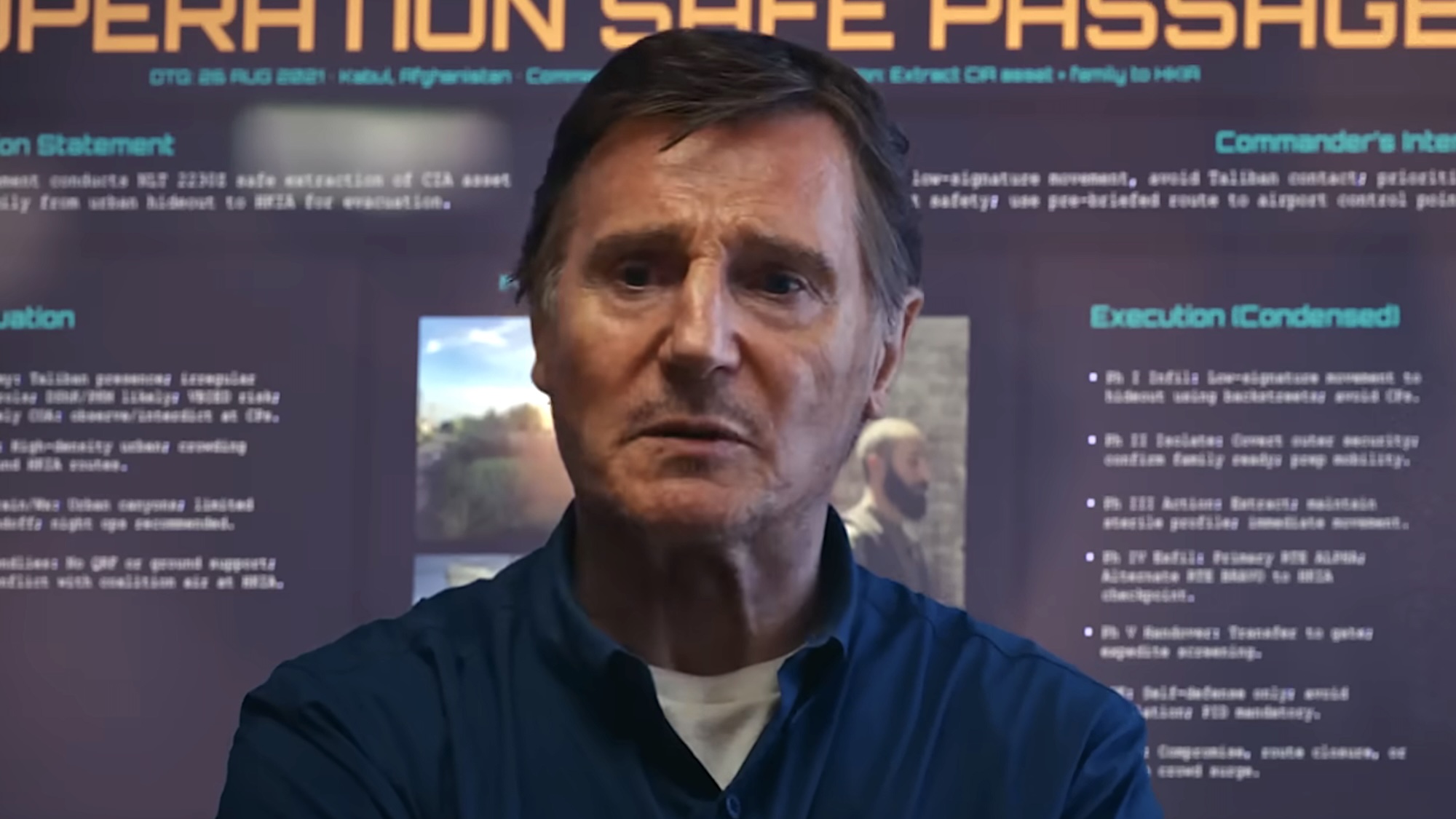 Liam Neeson in The Fix