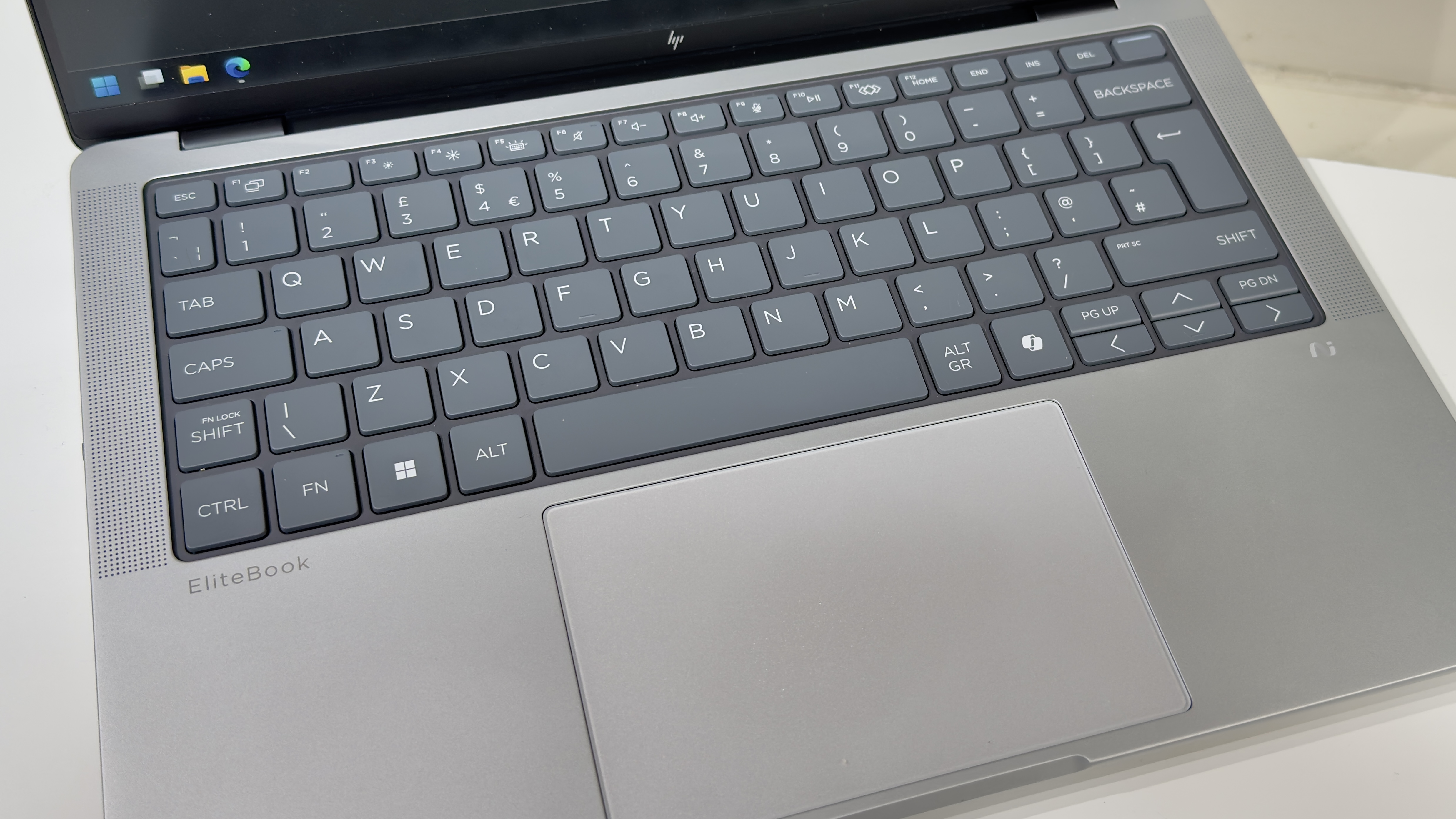 The HP EliteBook X G1a on a desk