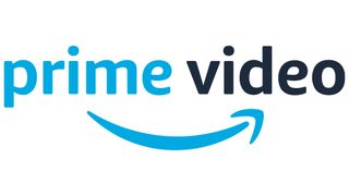 Blue and navy Amazon Prime Video logo on white background