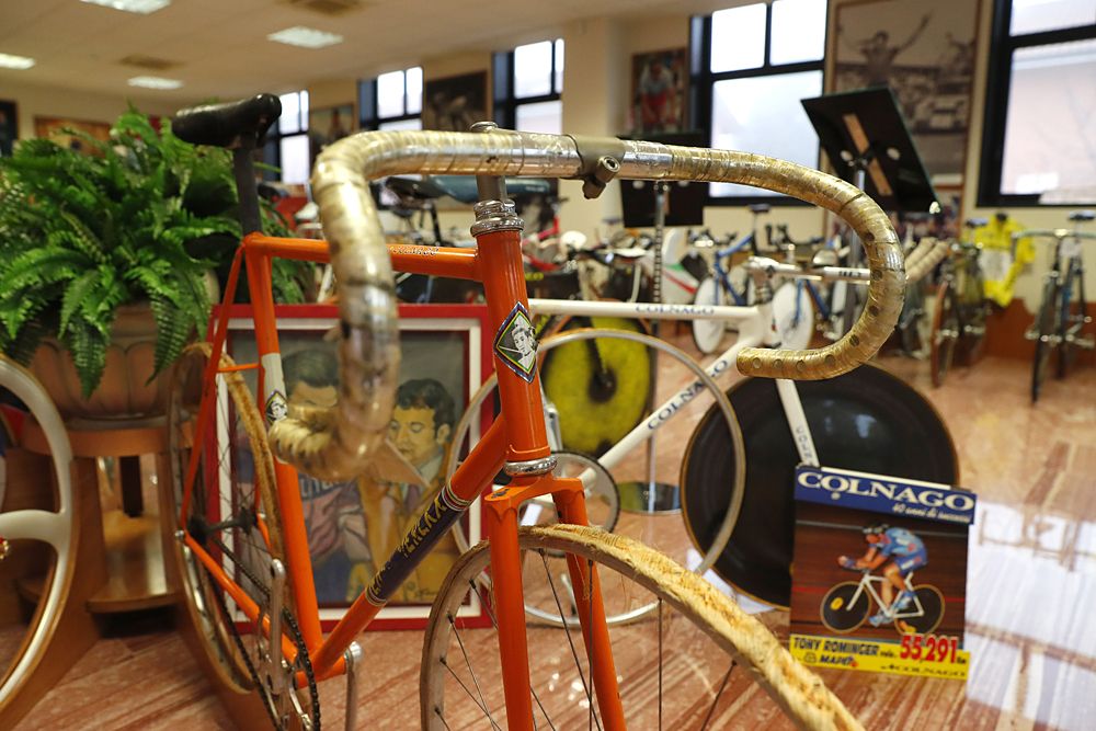 Eddy Merckx's Hour Record bike