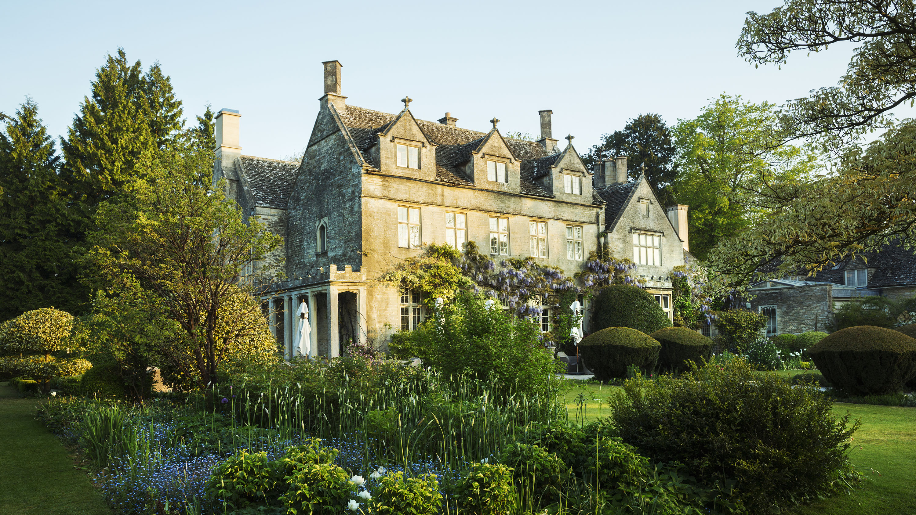 Manor house with gardens