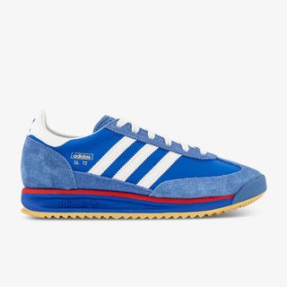 SL 72 suede and mesh low-top trainers