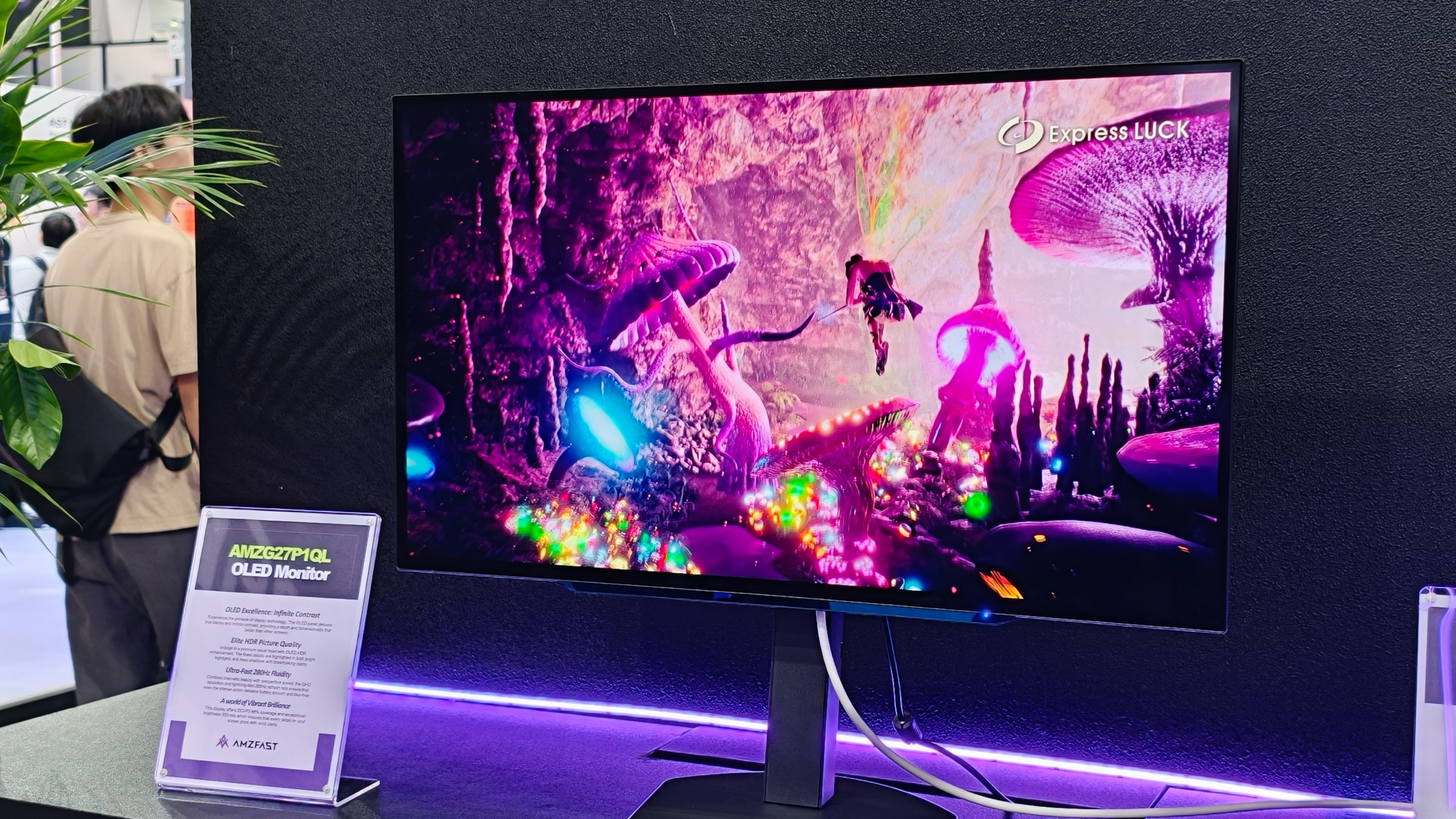 در Computex 2026 با مانیتور Google TV Amzfast آشنا شوید