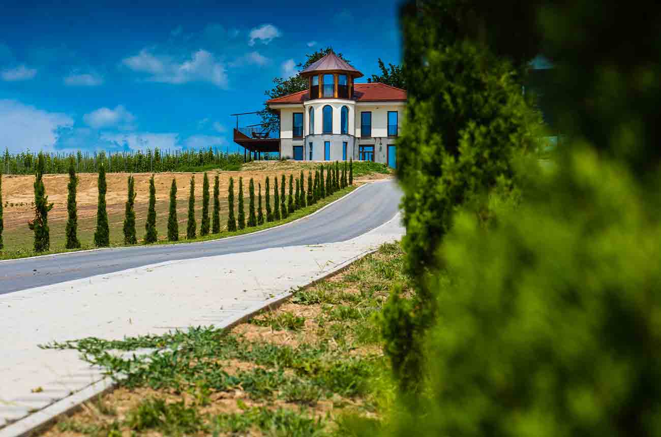 VAIJUR winery's Farna Estate in Nitra in Slovakia