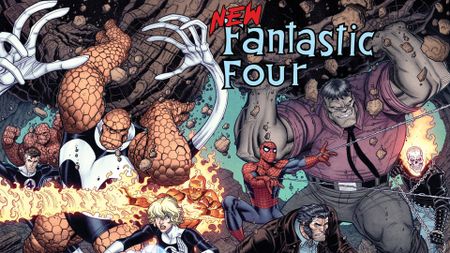 New Fantastic Four #1 cover by Nick Bradshaw