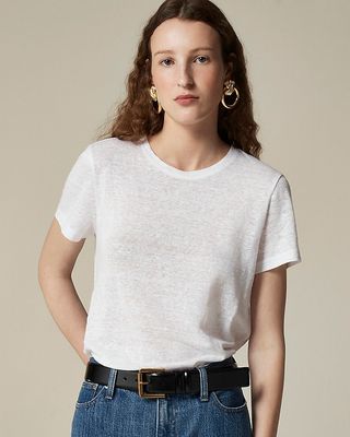 New Relaxed Linen T-Shirt