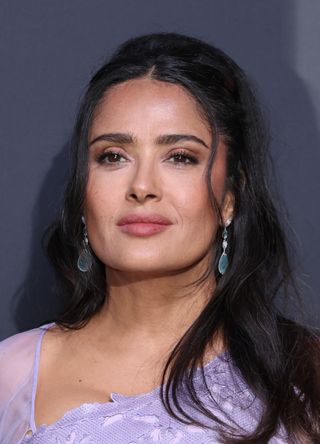 Salma Hayek attends the 2024 Kering Women In Motion Awards and Cannes Film Festival Presidential Dinner at the 77th annual Cannes Film Festival at the Place de la Castre on May 19, 2024 in Cannes, France