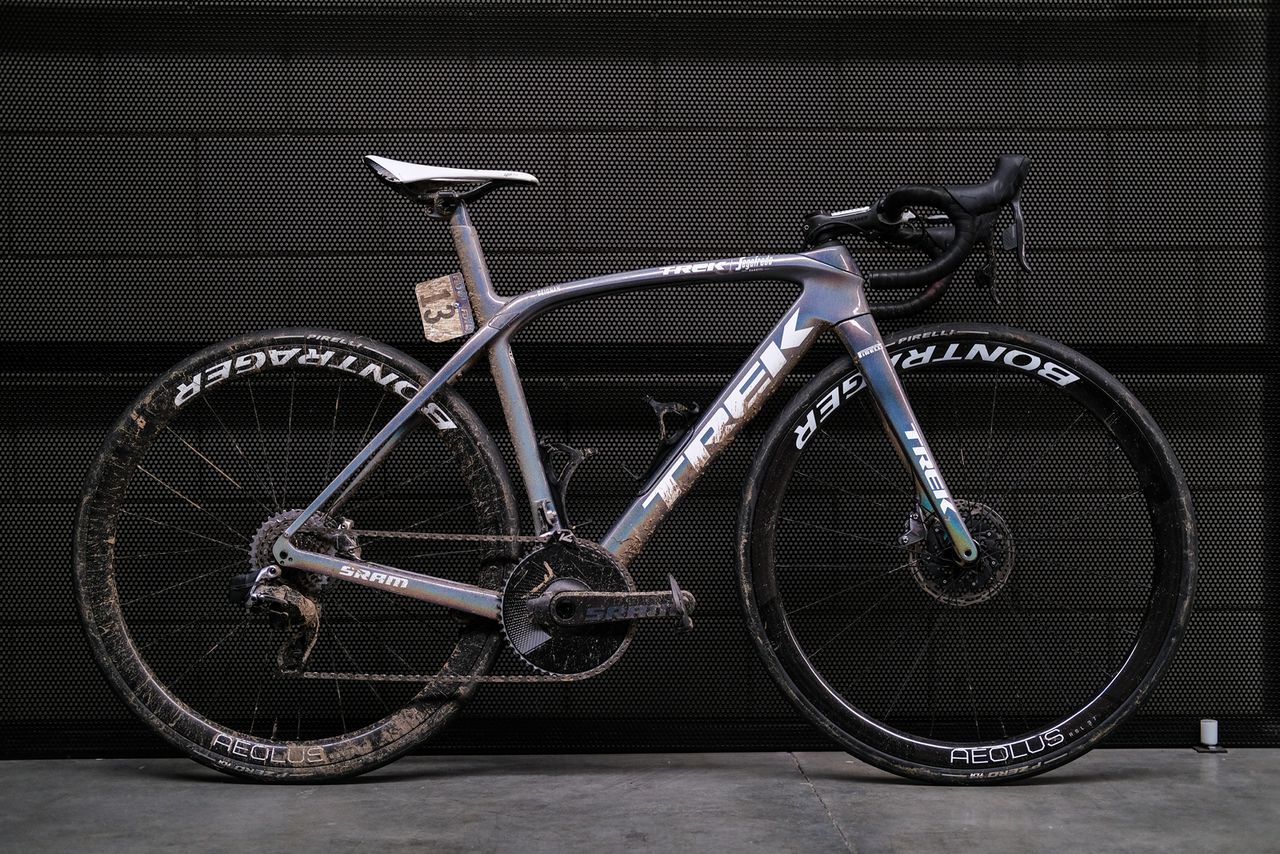 Lizzie Deignan's Trek Domane SLR from Paris Roubaix